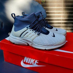 Nike White Air Presto Mid Utility Premium (Light Bone Color)
